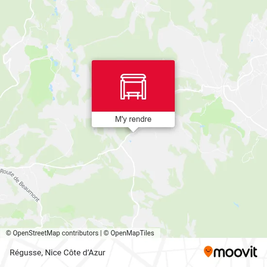 Régusse plan