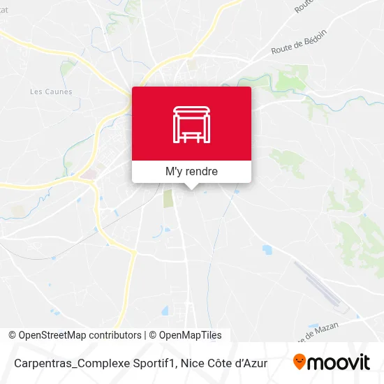 Carpentras_Complexe Sportif1 plan