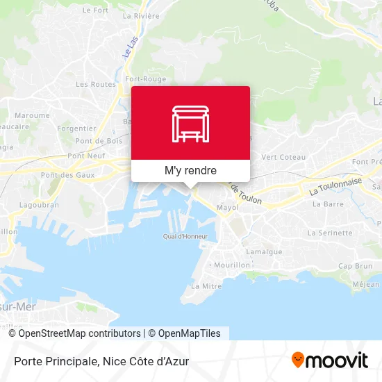 Porte Principale plan