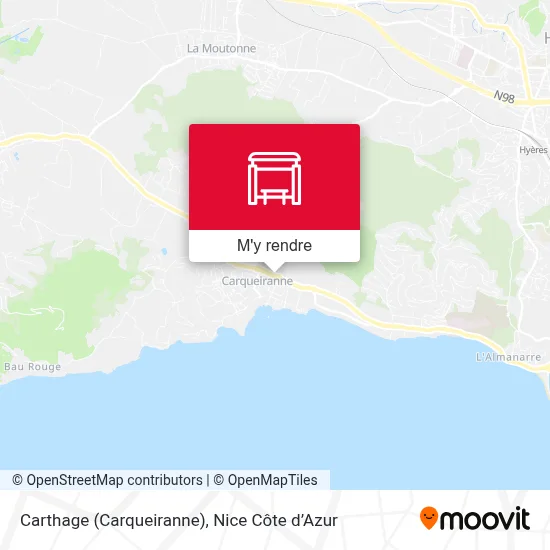 Carthage (Carqueiranne) plan