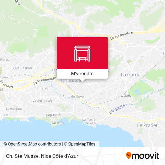 Ch. Ste Musse plan
