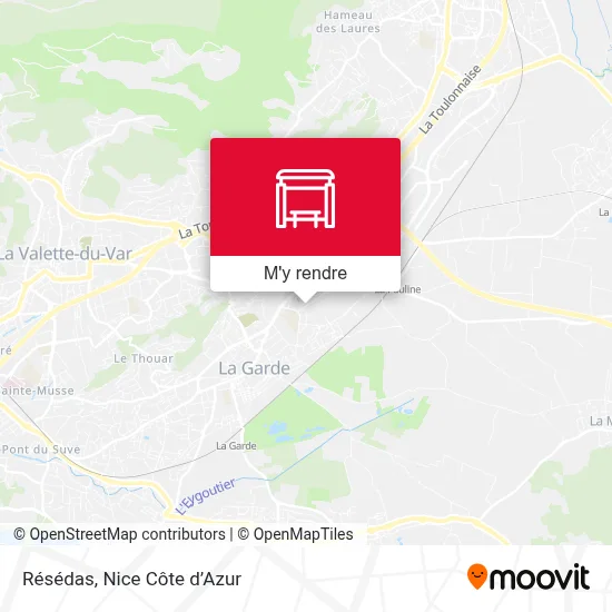 Résédas plan