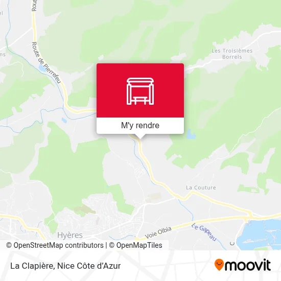 La Clapière plan