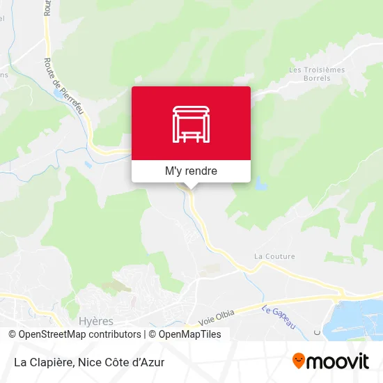 La Clapière plan
