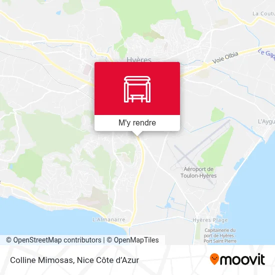 Colline Mimosas plan