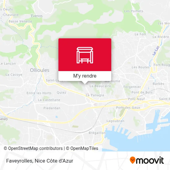 Faveyrolles plan