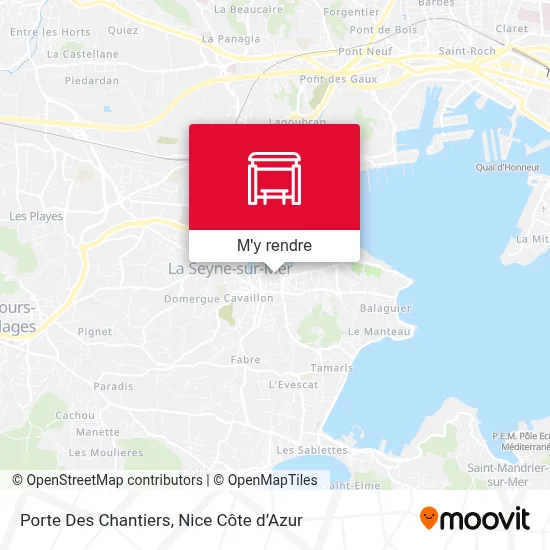 Porte Des Chantiers plan