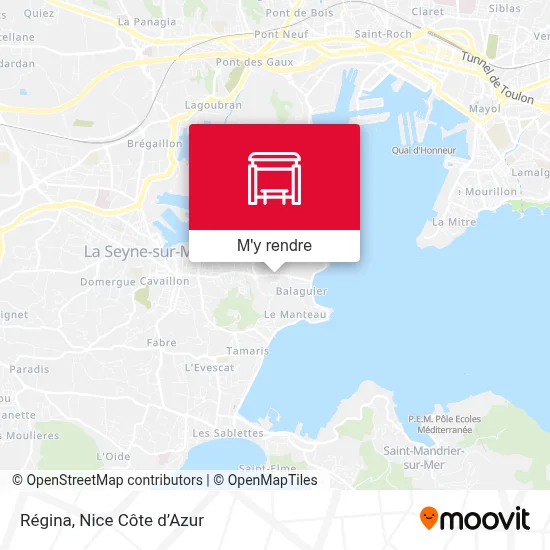Régina plan
