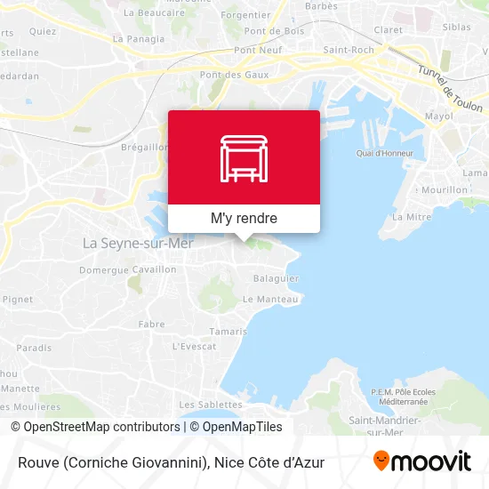 Rouve (Corniche Giovannini) plan