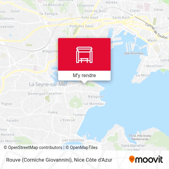 Rouve (Corniche Giovannini) plan