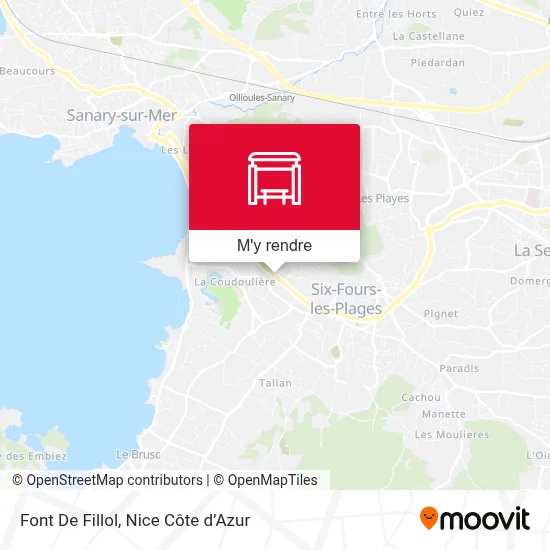 Font De Fillol plan