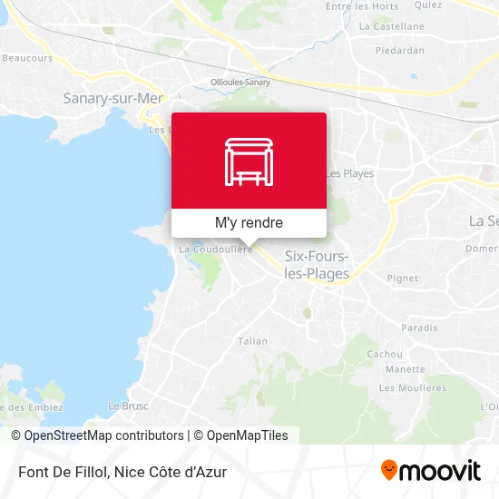 Font De Fillol plan