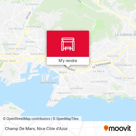 Champ De Mars plan