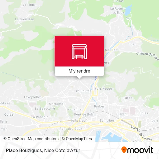 Place Bouzigues plan