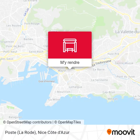 Poste (La Rode) plan