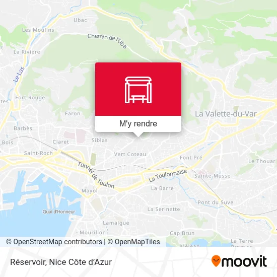 Réservoir plan