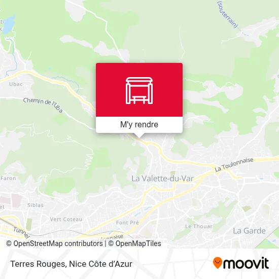 Terres Rouges plan