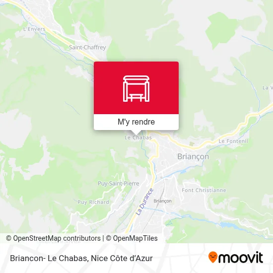 Briancon- Le Chabas plan