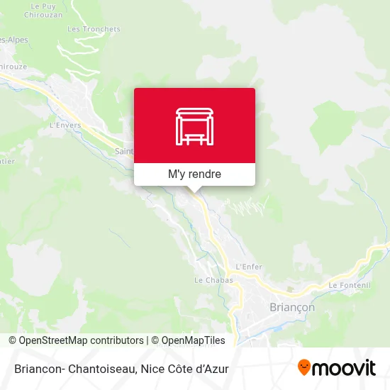 Briancon- Chantoiseau plan