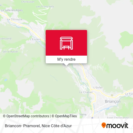 Briancon- Pramorel plan