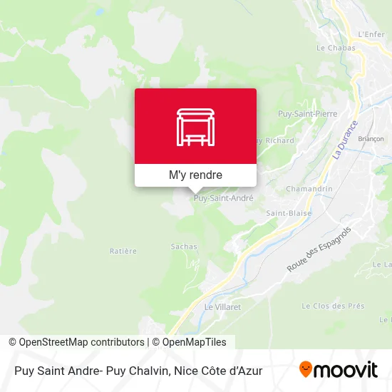 Puy Saint Andre- Puy Chalvin plan