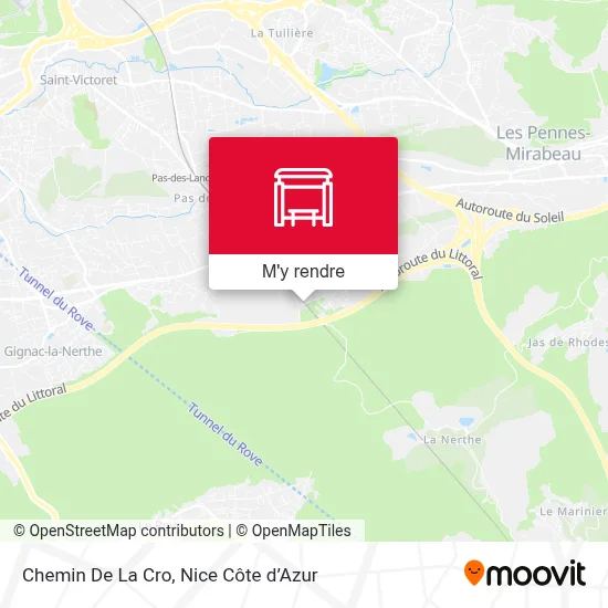 Chemin De La Cro plan