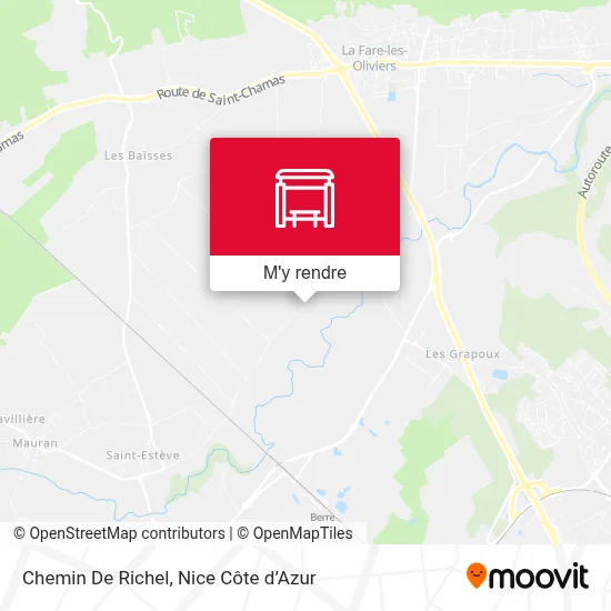 Chemin De Richel plan