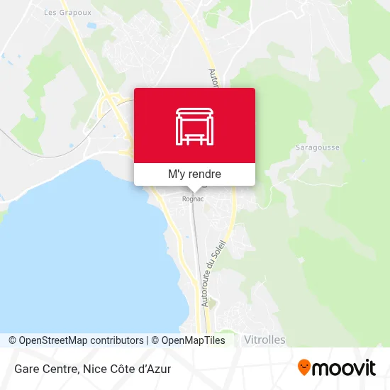 Gare Centre plan