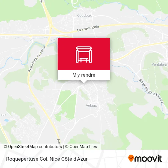 Roquepertuse Col plan