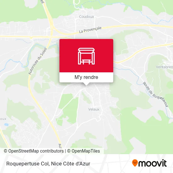 Roquepertuse Col plan