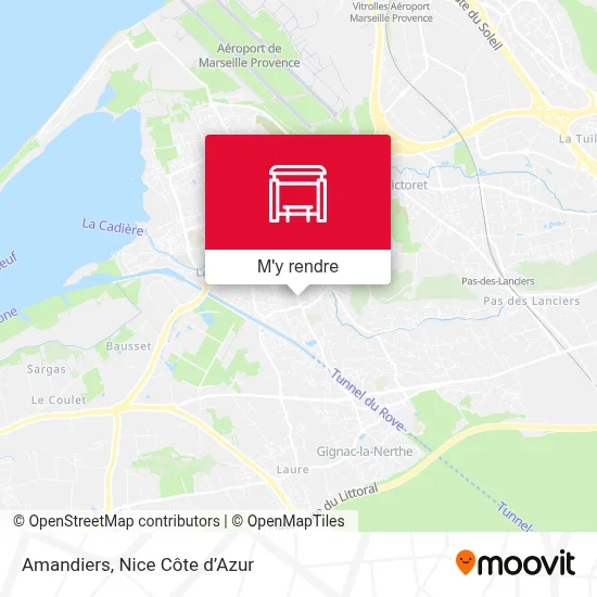 Amandiers plan