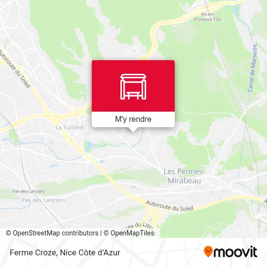 Ferme Croze plan