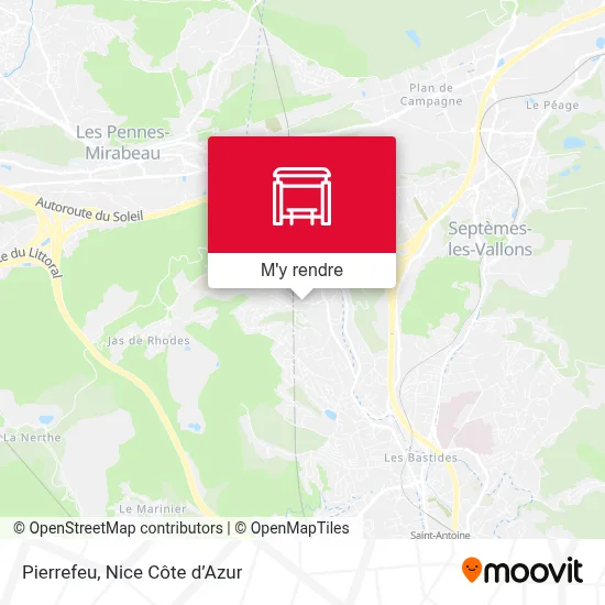 Pierrefeu plan