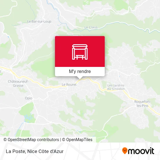La Poste plan