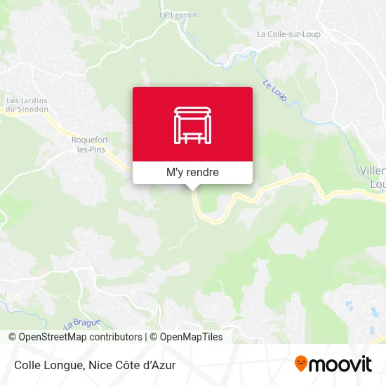 Colle Longue plan