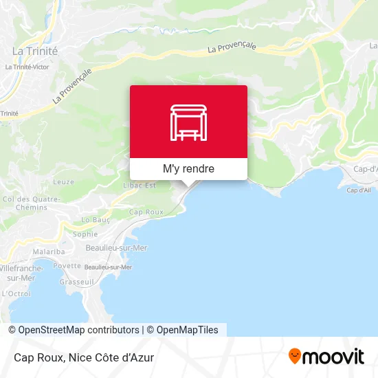 Cap Roux plan