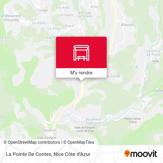 La Pointe De Contes plan