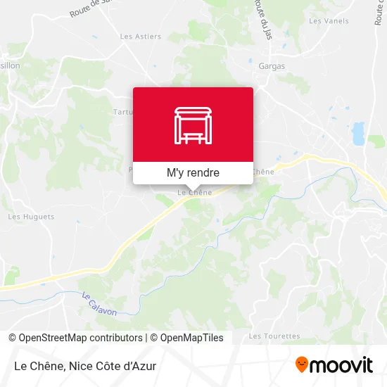 Le Chêne plan