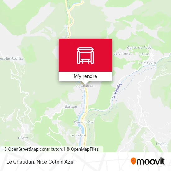 Le Chaudan plan