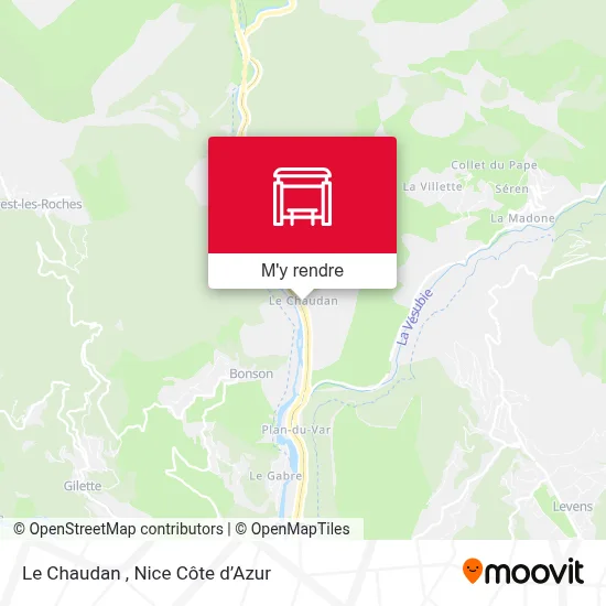 Le Chaudan plan