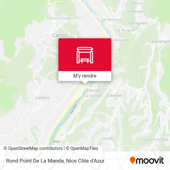Rond Point De La Manda plan