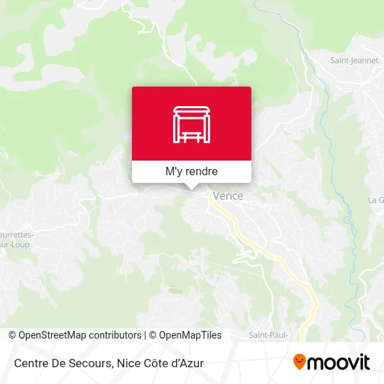 Centre De Secours plan