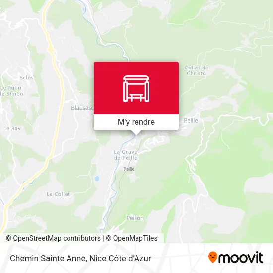 Chemin Sainte Anne plan