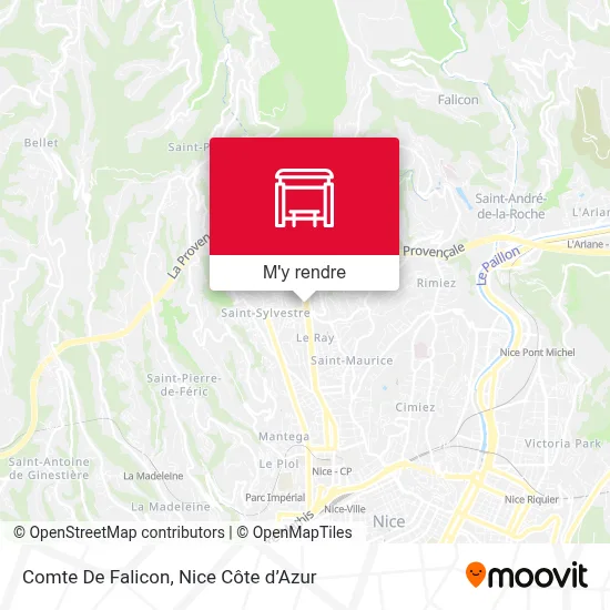 Comte De Falicon plan