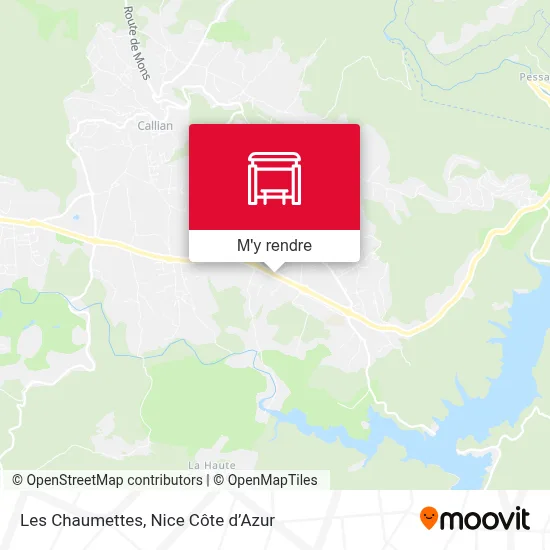 Les Chaumettes plan