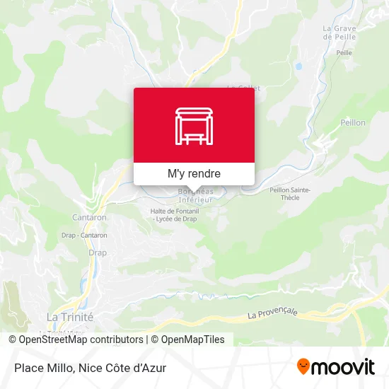 Place Millo plan