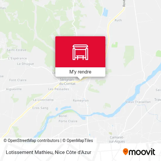 Lotissement Mathieu plan