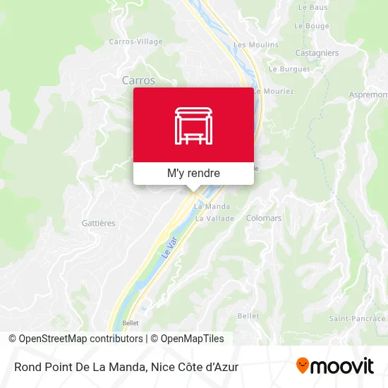 Rond Point De La Manda plan