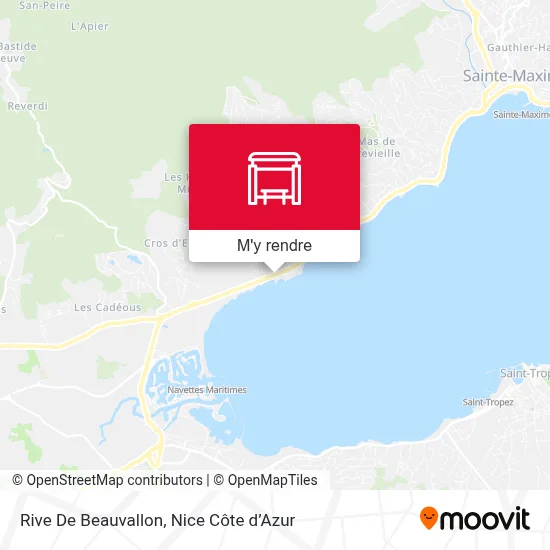 Rive De Beauvallon plan