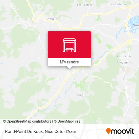 Rond-Point De Kock plan